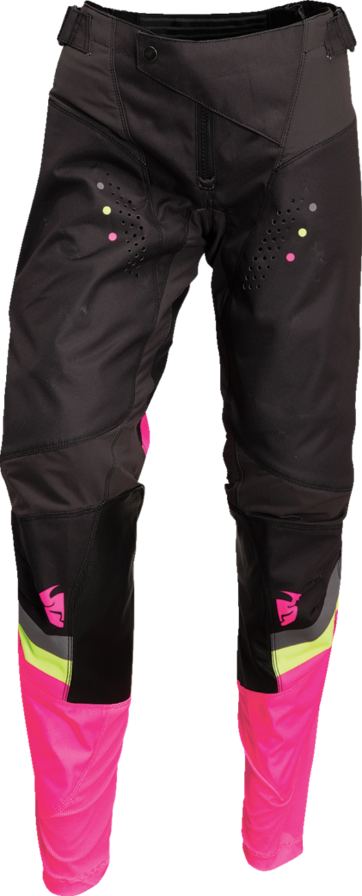 Thor Women's Pulse Motocross Race Pants - T/W 9/10