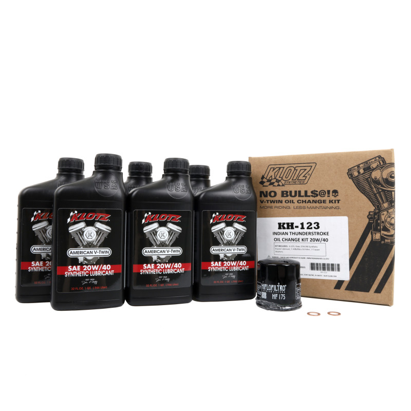 KLOTZ OIL Synthetic Oil Change Kit - Image 3