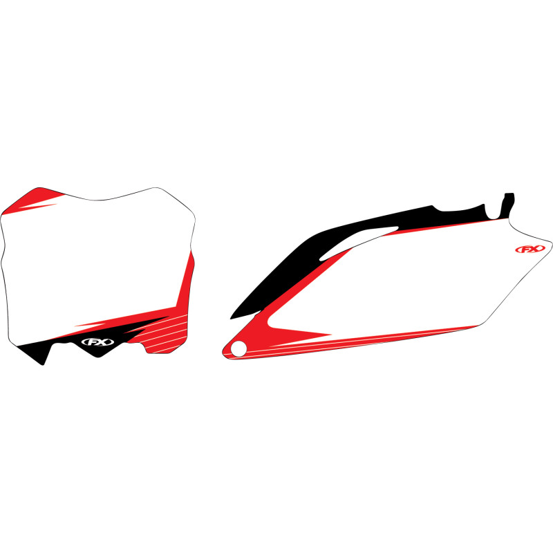 FACTORY EFFEX Pre-Cut Graphic Number Plate Kit