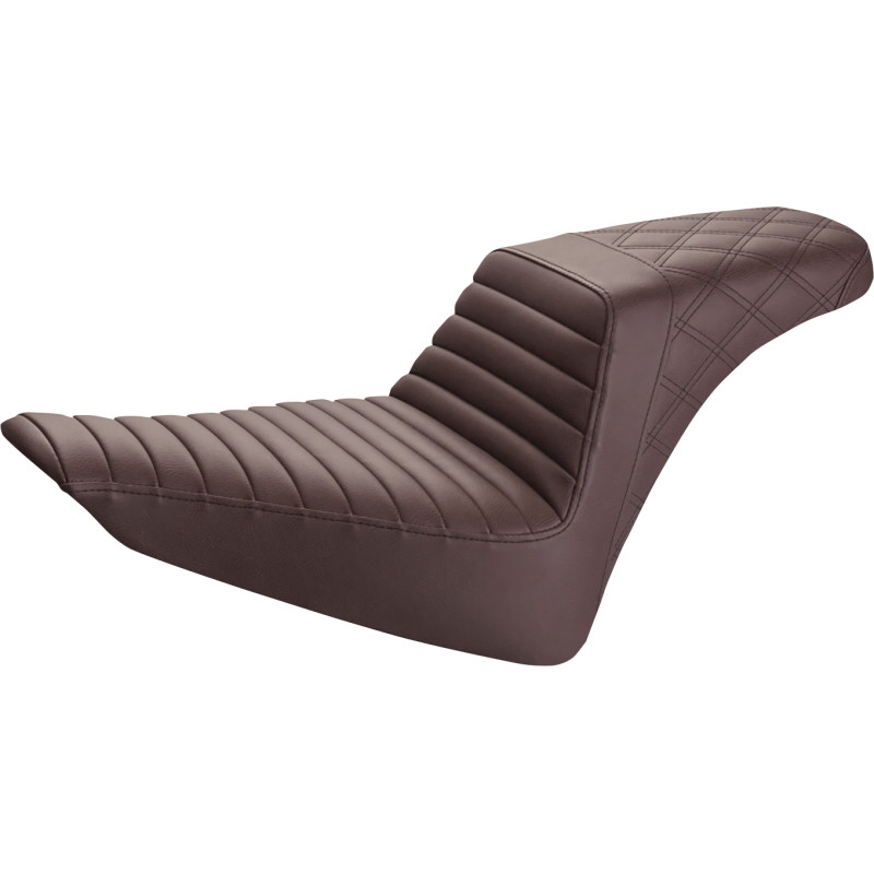 SADDLEMEN Step-Up Seat — Front Tuck-n-Roll/Rear Lattice Stitch - Image 14