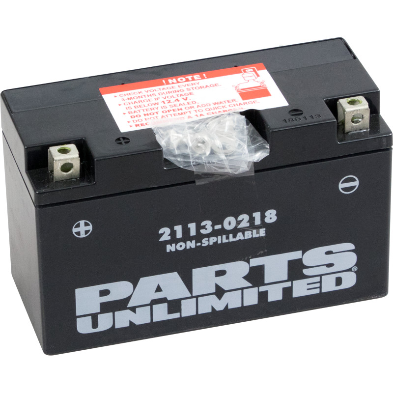 PARTS UNLIMITED Factory-Activated AGM Maintenance-Free Battery - Image 9