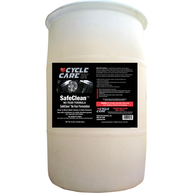 CYCLE CARE FORMULAS Safe Clean™ Silver and Black Engine Cleaner