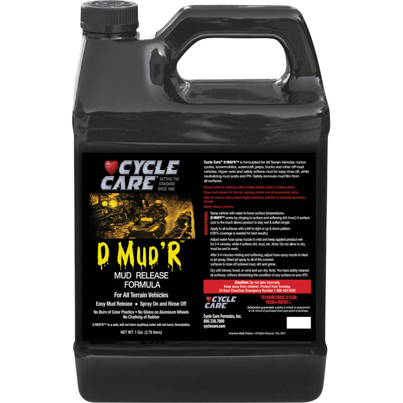 CYCLE CARE FORMULAS D MUD'R Mud Release Formula