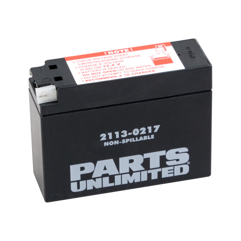 PARTS UNLIMITED Factory-Activated AGM Maintenance-Free Battery - Image 8