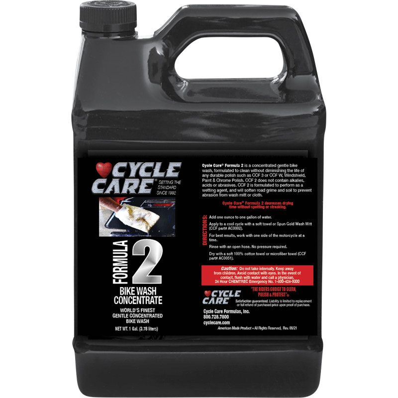 CYCLE CARE FORMULAS Formula 2 Cycle Bike Wash Concentrate