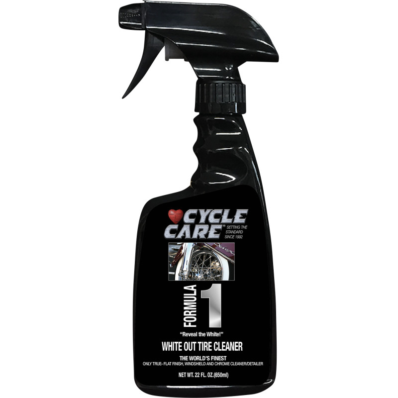 CYCLE CARE FORMULAS Formula 1 White Wall Tire and Wheel Cleaner