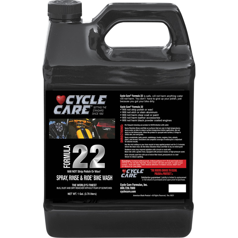 CYCLE CARE FORMULAS Formula 22 Spray, Rinse & Ride® Cleaner