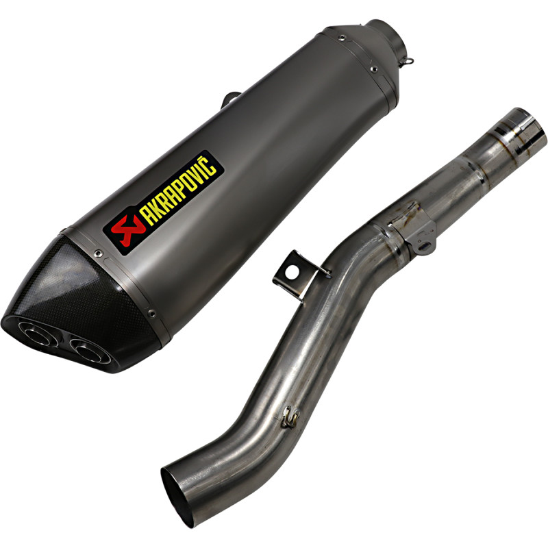 AKRAPOVIC Slip-On Line Muffler — Oval - Image 3