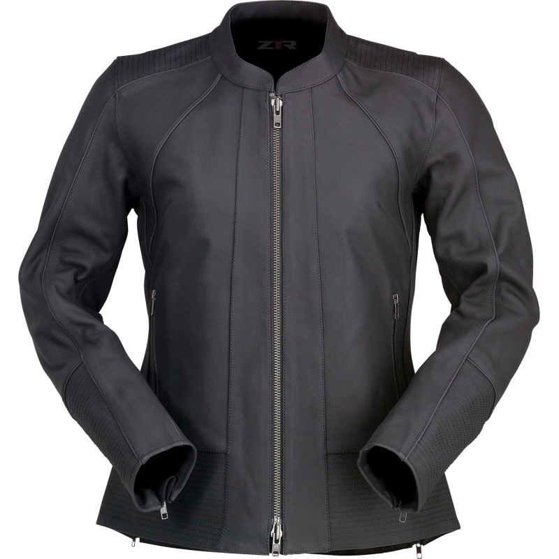 Z1R Women's Matchlock Leather Jacket