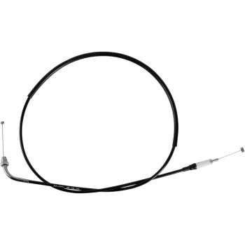 Black Vinyl Throttle Cable - Push - '80-'84 Gold Wing