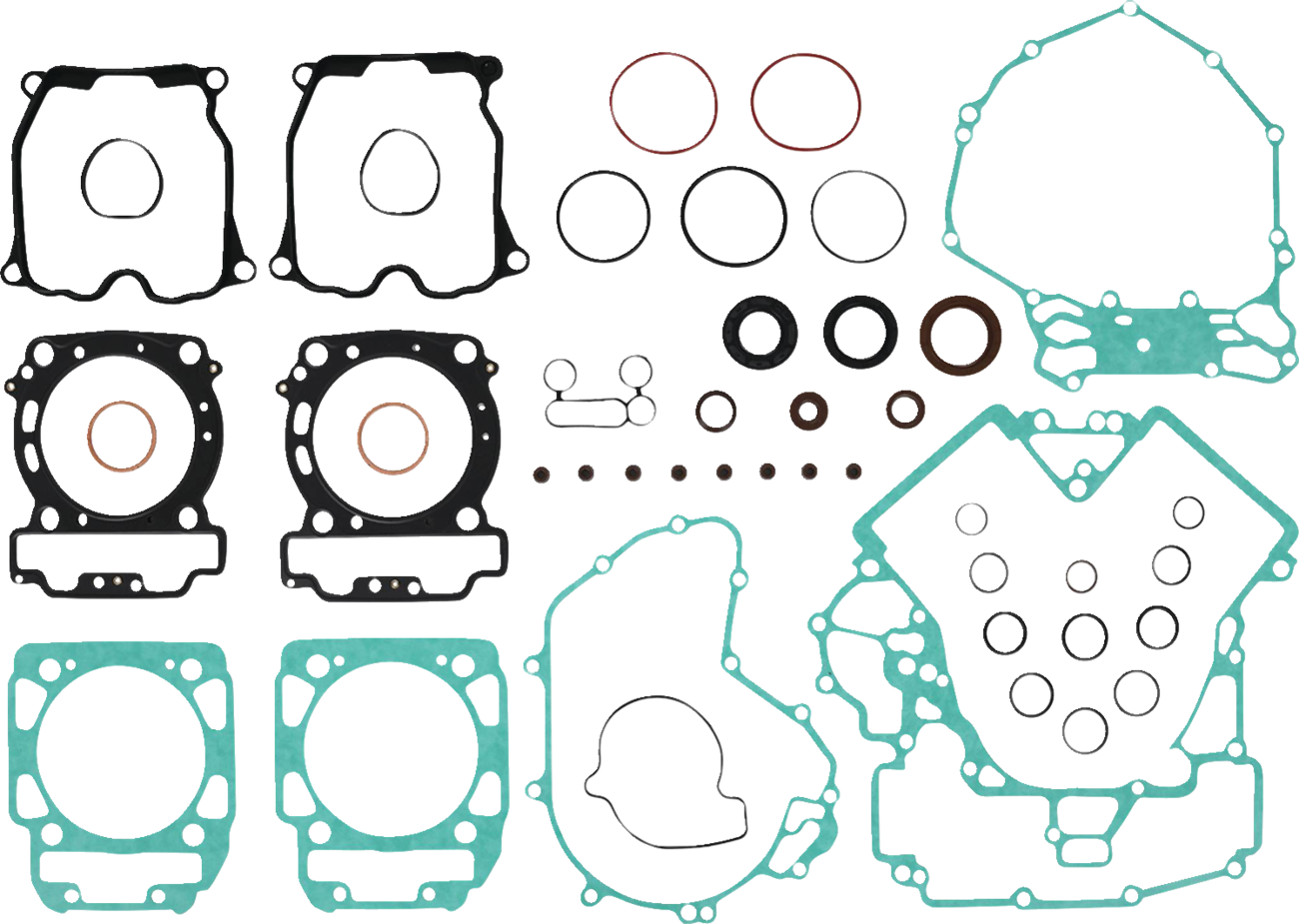 MOOSE OFFROAD Complete Engine Overhaul Gasket Set - View 1