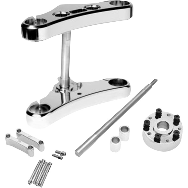ACCUTRONIX Wide Glide Triple Tree Conversion Kit