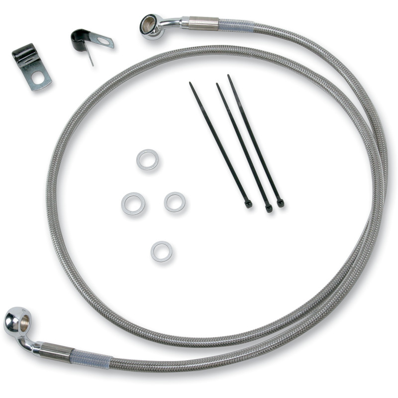 DRAG SPECIALTIES Extended Length Stainless Steel Brake Line Kit - Image 27