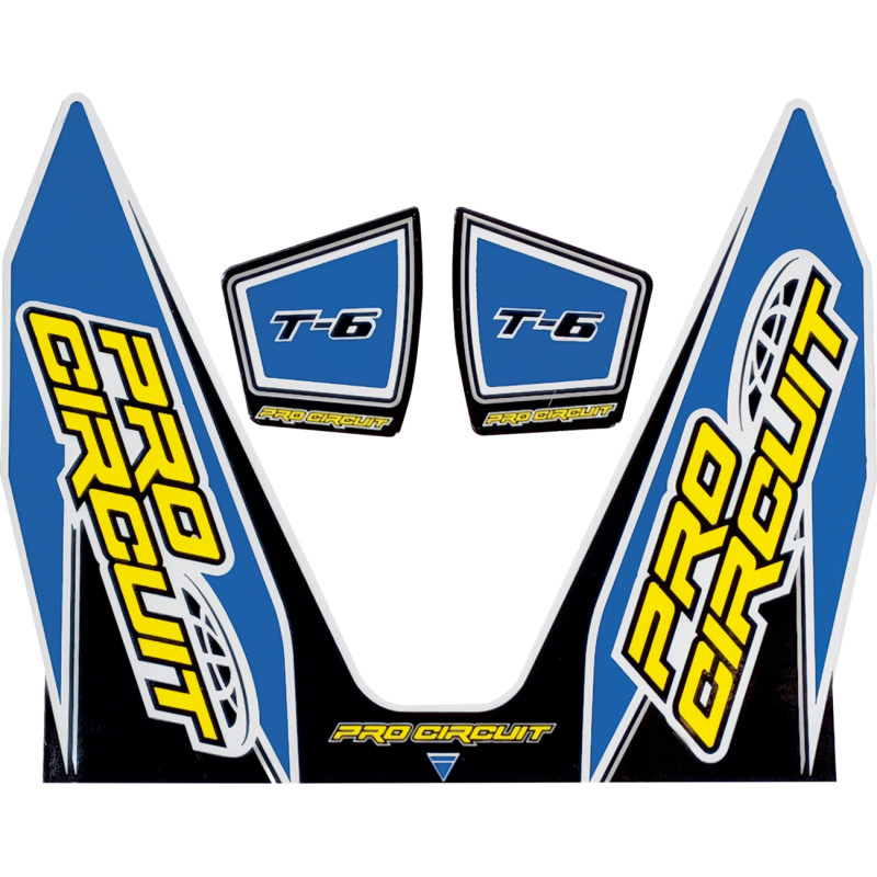 PRO CIRCUIT T-6 Exhaust Decals