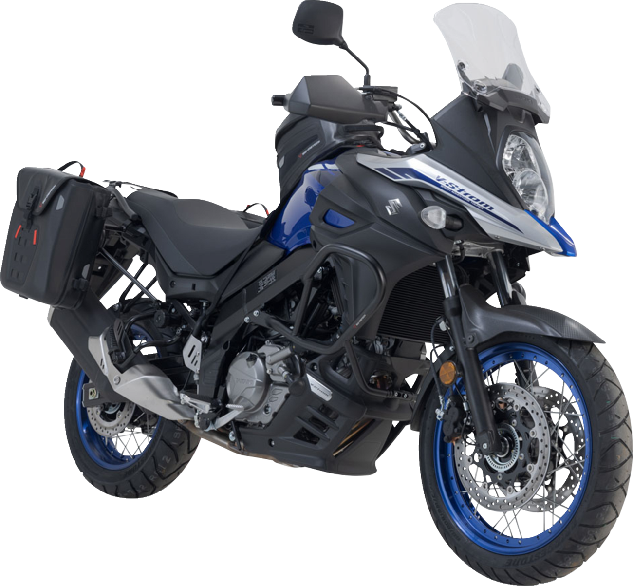 SW-MOTECH SysBag Side Bag System — Black — Suzuki V-Strom 650 '16-'24