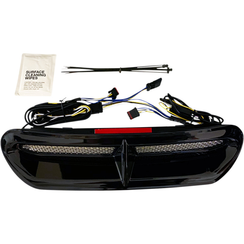 CUSTOM DYNAMICS Genesis® 4 All-In-One Dynamic LED Batwing Fairing Vent Insert