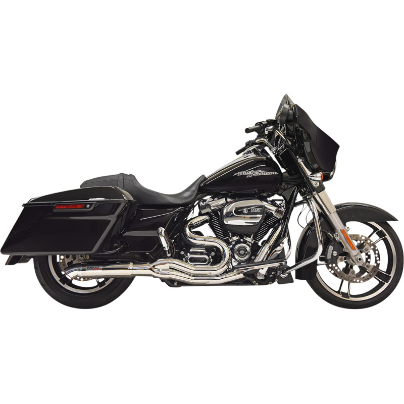 BASSANI XHAUST Road Rage II 2-Into-1 with Hot Rod Turnout Muffler System