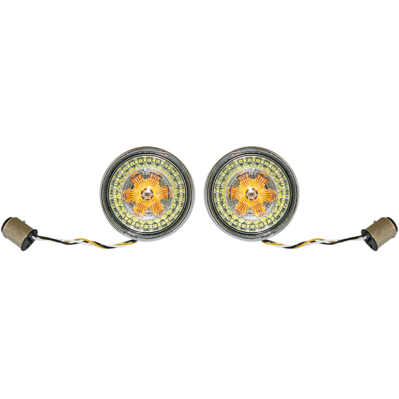 CUSTOM DYNAMICS ProBEAM® Ringz Bullet Bezel LED Turn Signal