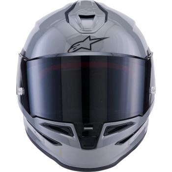 Supertech R7 Helmet - 22.06 - Solid - Gloss Gray - XLOpen Image Gallery