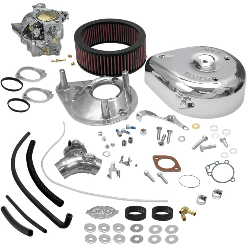 S&S CYCLE Super E Carburetor Kit with Manifold - Image 4