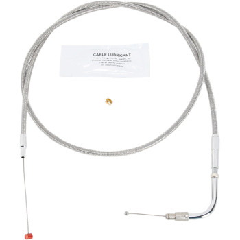 Stainless Steel Throttle Cable - '96-'01 Touring