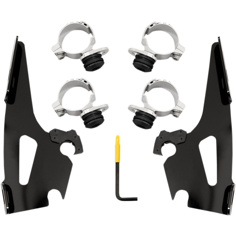 MEMPHIS SHADES Fats/Slim Windshield Trigger-Lock Complete Mount Kit