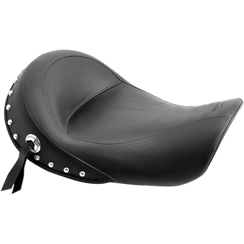 MUSTANG Studded Vinyl Solo Seat — without Backrest - Image 5
