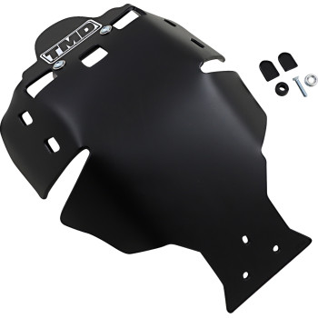 2016-2018 Yamaha YZ 450 FX WR 450 F Black Full-Coverage Skid Plate