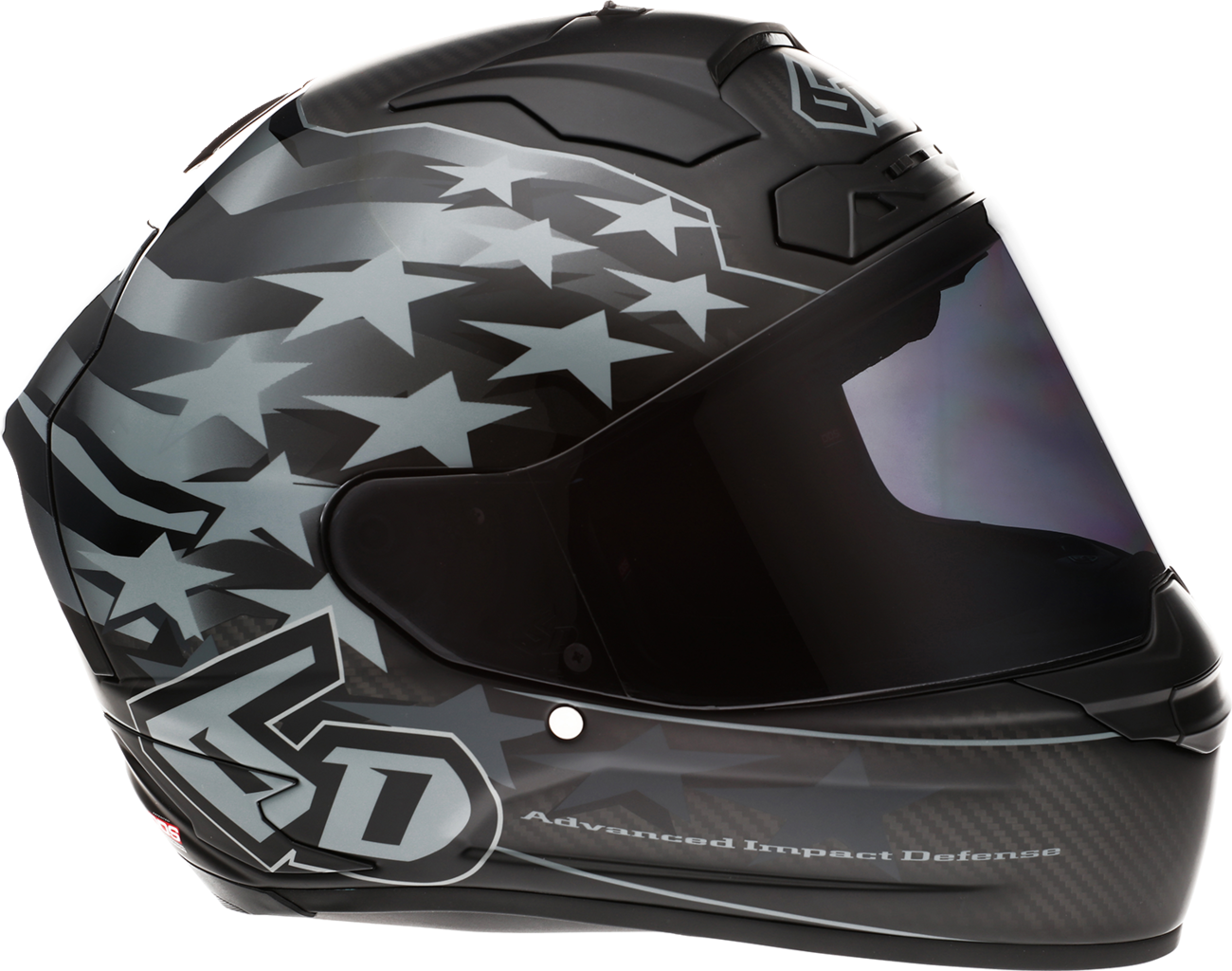 6D Helmets ATS-1R Helmet — Patriot — Black — 2XL