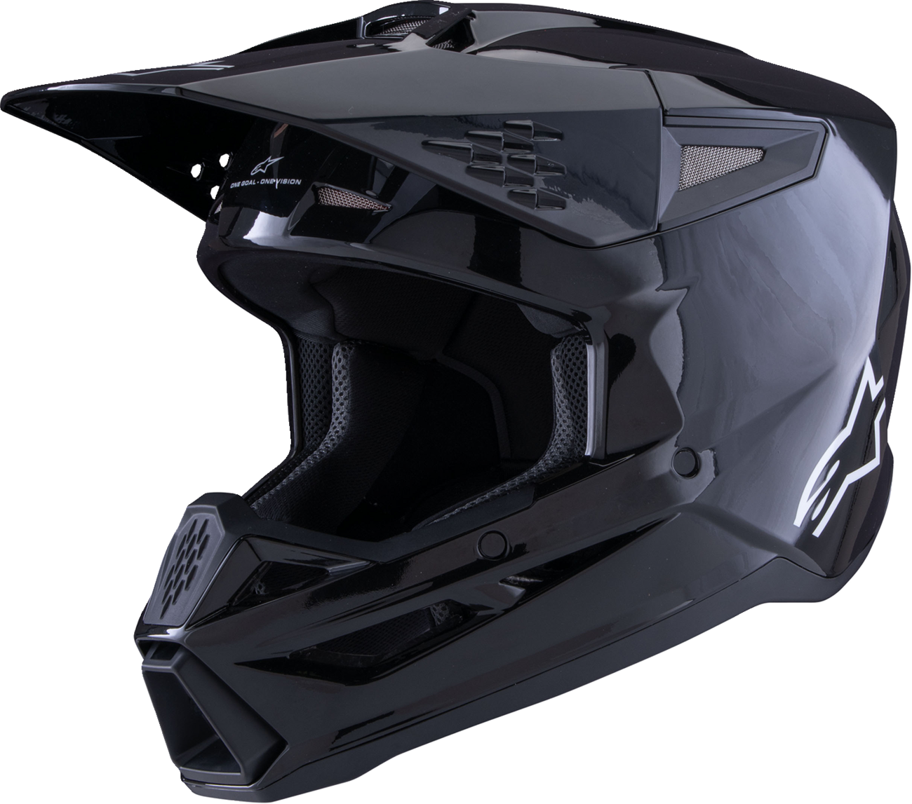 Alpinestars SM3 Helmet — Solid — Gloss Black — Medium