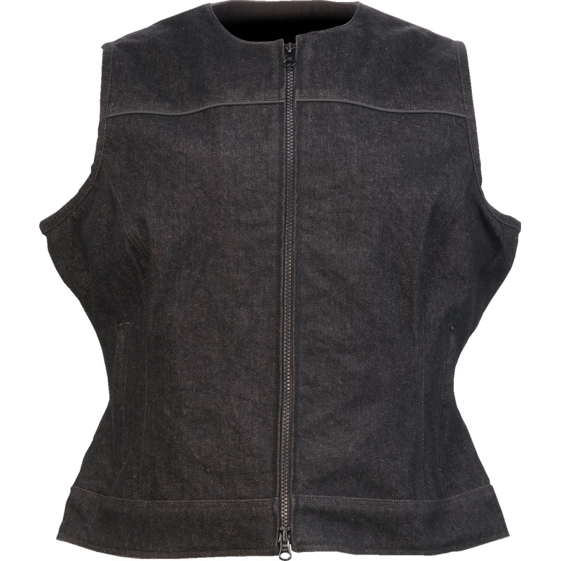 Z1R Women's Denim Vest