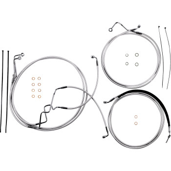 2017-2020 Harley-Davidson FLHR Designer Handlebar Installation Kit 8"
