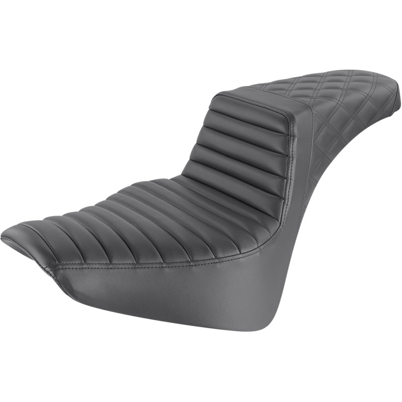 SADDLEMEN Step-Up Seat — Front Tuck-n-Roll/Rear Lattice Stitch - Image 17