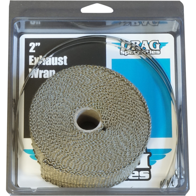 DRAG SPECIALTIES Woven Basalt Exhaust Wrap Kit