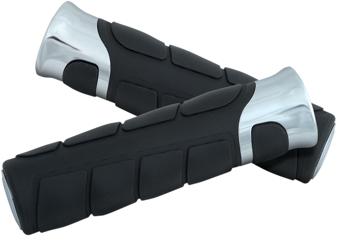 SHOW CHROME Ergonomic Handlebar Grips - View 1