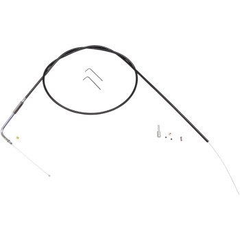 1996-2021 Harley-Davidson BYO-Build Your Own Control Cable Kit Idle 90° Black