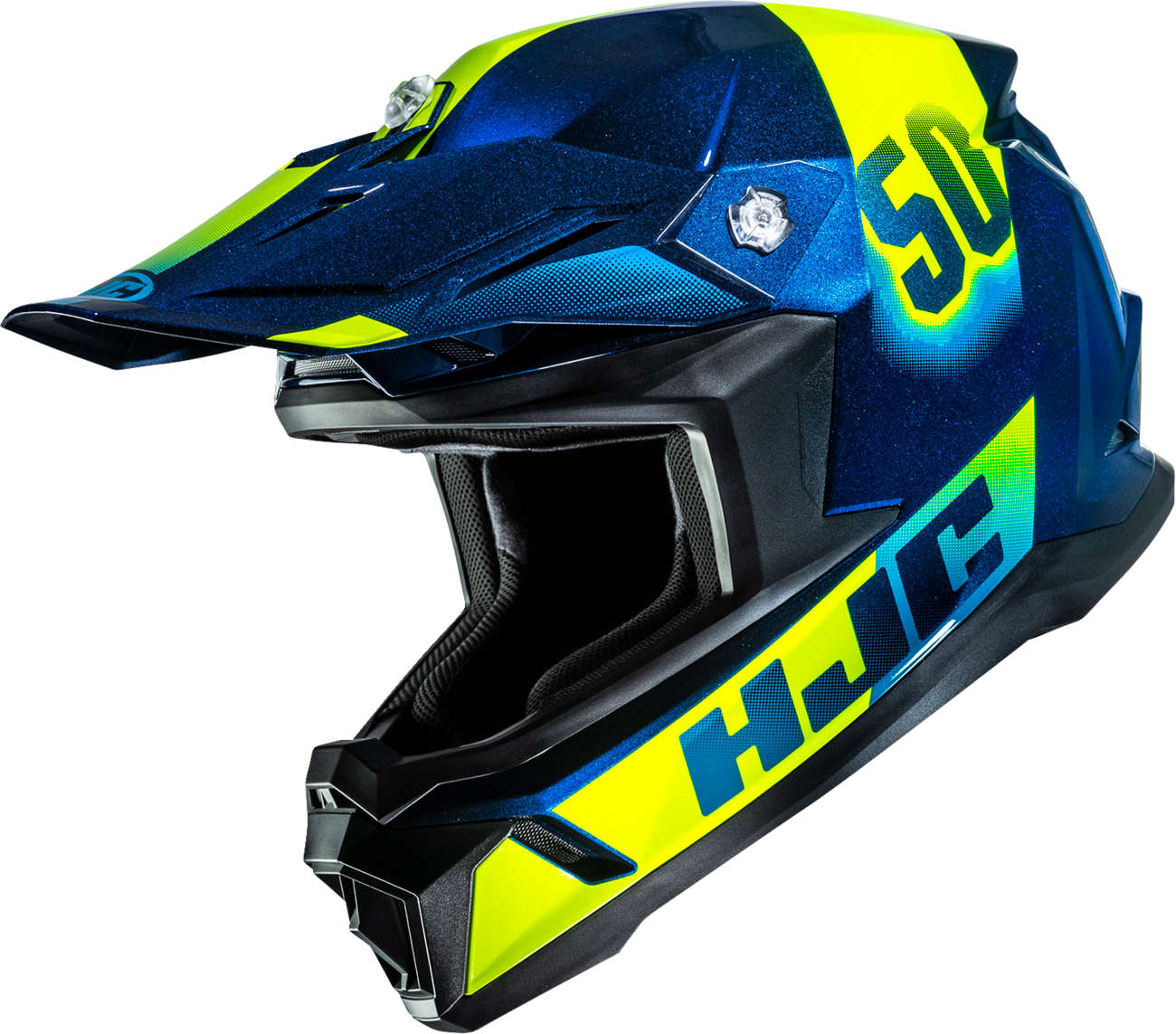 HJC Youth Y50 Helmet — Dash — MC2 — Small