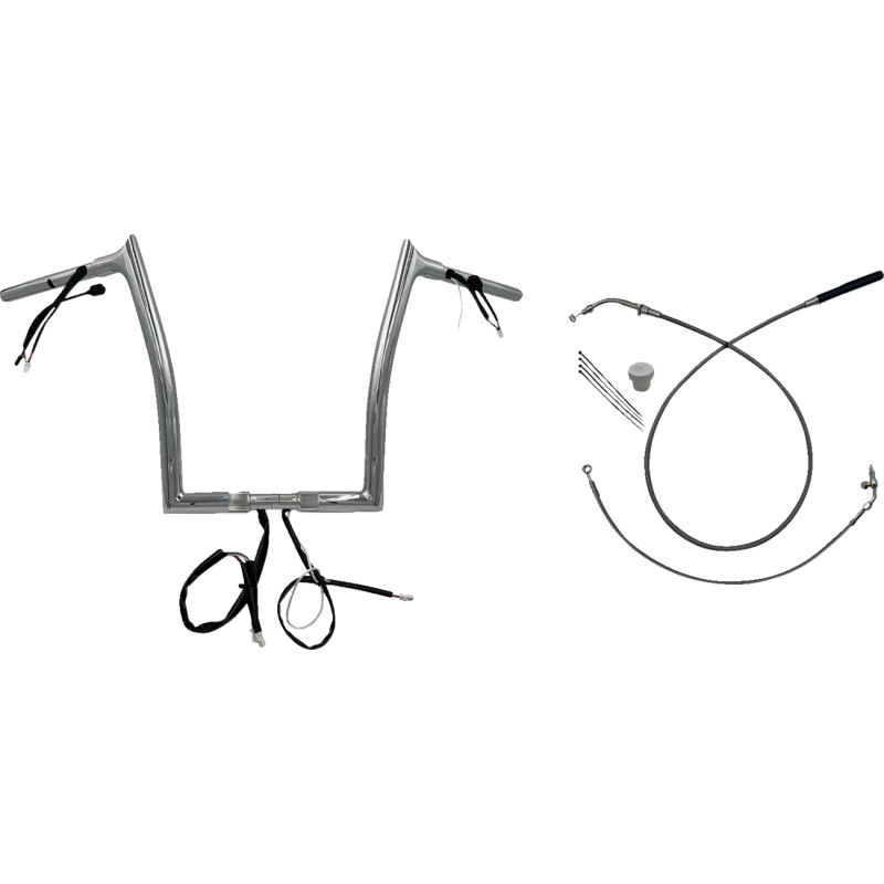 FAT BAGGERS INC. 1-1/4" EZ Install Pointed Top Handlebar - Image 42