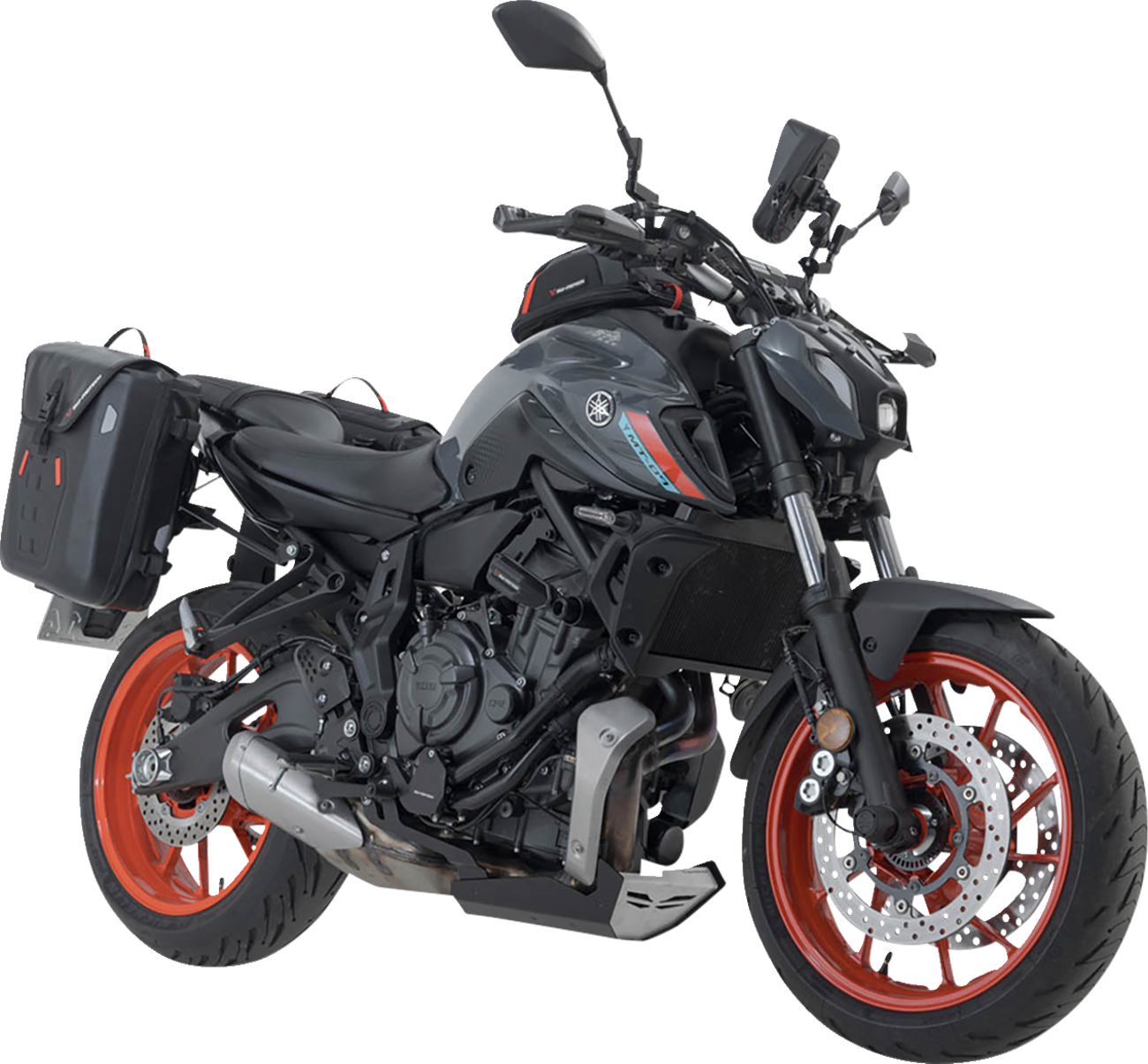 SW-MOTECH SysBag Side Bag System — Black Yamaha XSR900 '15-'21