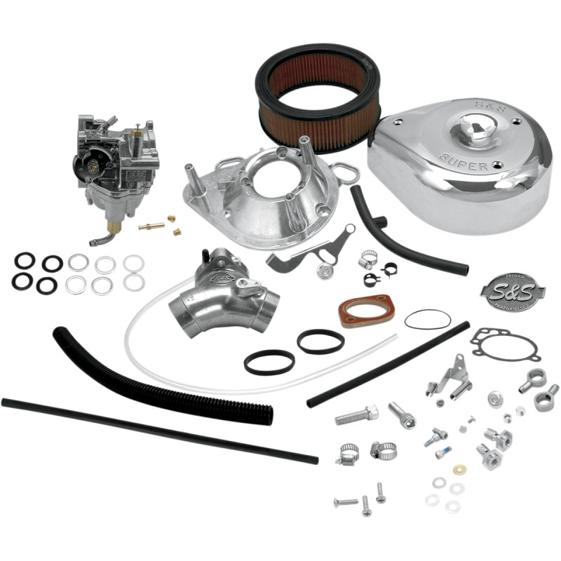 S&S CYCLE Super E Carburetor Kit with Manifold - Image 8