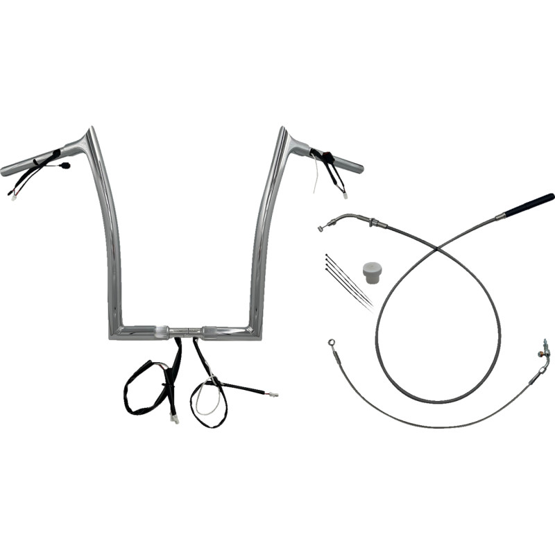 FAT BAGGERS INC. 1-1/4" EZ Install Pointed Top Handlebar - Image 44