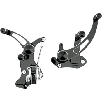 2014-2024 Harley FLHX Street Glide Accutronix FC405-SSN Black Forward Controls