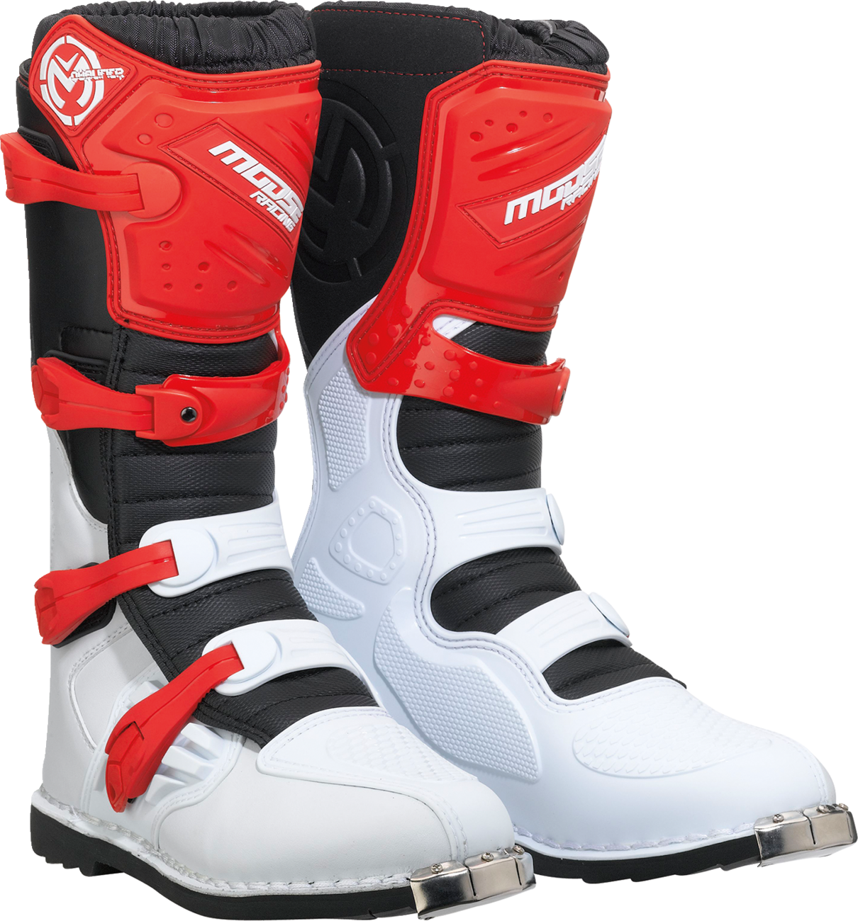 Moose Offroad Qualifier Boots — Red — Size 12