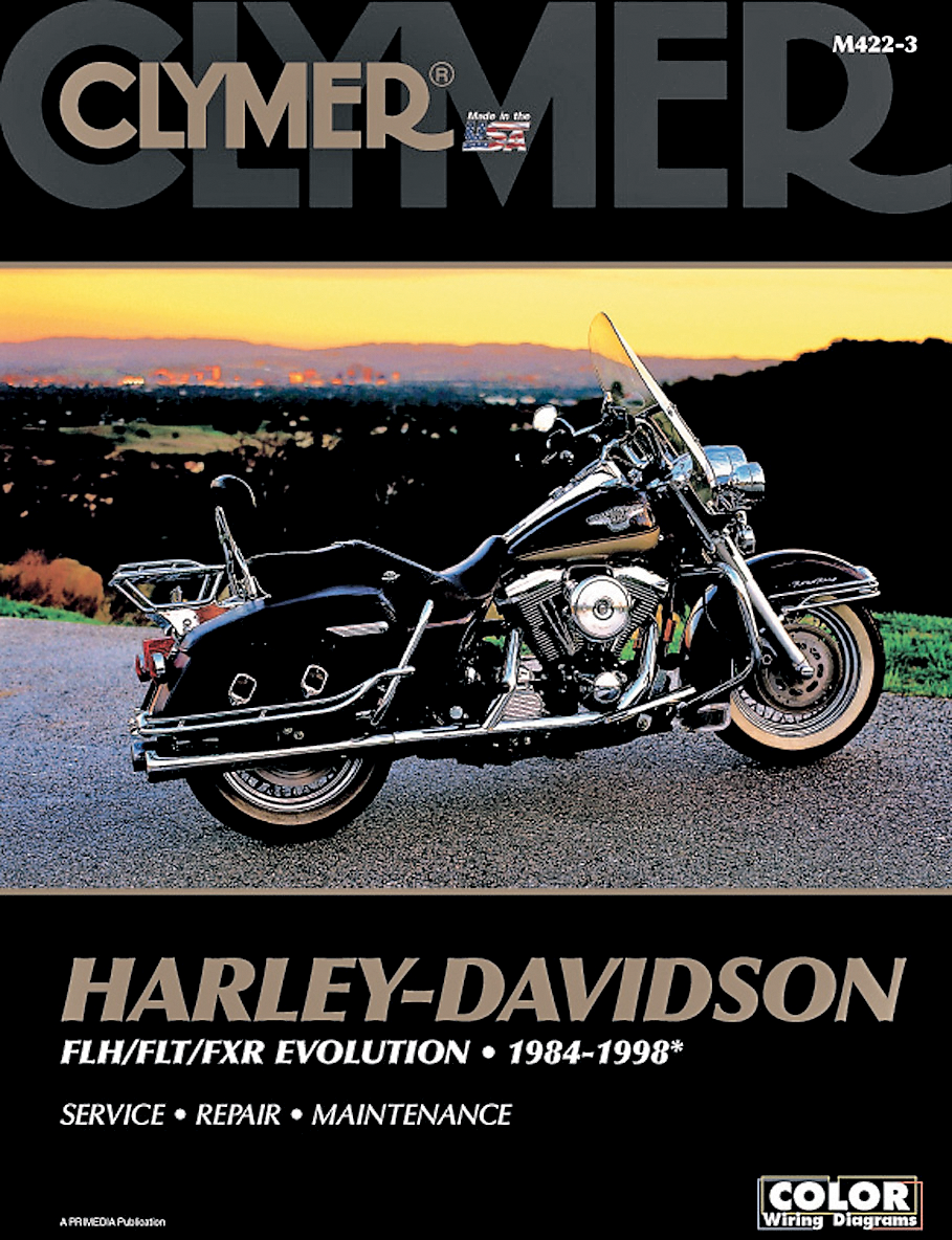 Clymer Manual — Harley-Davidson — FLH / FLT / FXR Evolution '84-'98