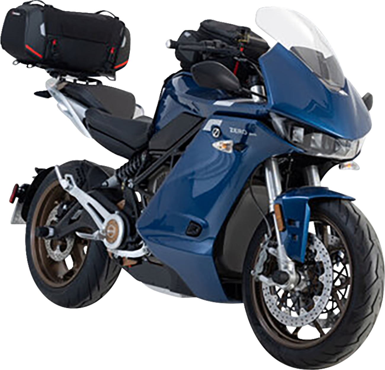 SW-MOTECH Rackpack Tail Bag System — Black — Zero SR/S ZF '19-'21