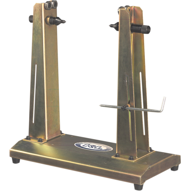 K&L SUPPLY Wheel Truing and Wheel Balance Stand