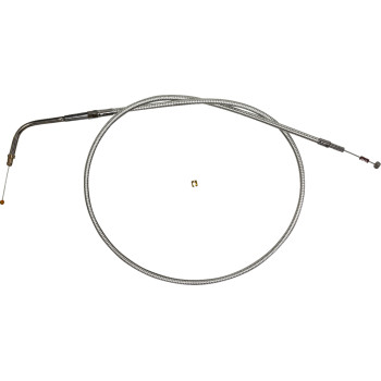 2007-2021 Harley-Davidson XL Sterling Chromite II® Braided Idle Cable 31-7/8"