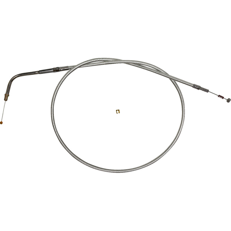 MAGNUM SHIELDING Sterling Chromite II® Braided Cable for Harley-Davidson — Idle - Image 4