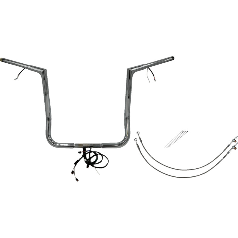 FAT BAGGERS INC. EZ Install Wired 1-1/4" Flat Top Handlebar Kit - Image 8