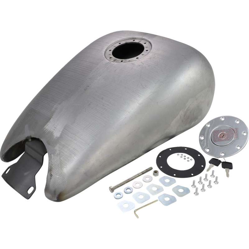 DRAG SPECIALTIES One-Piece 2" Extended Gas Tank